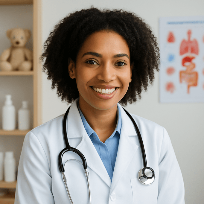 Doctor accepting card payment