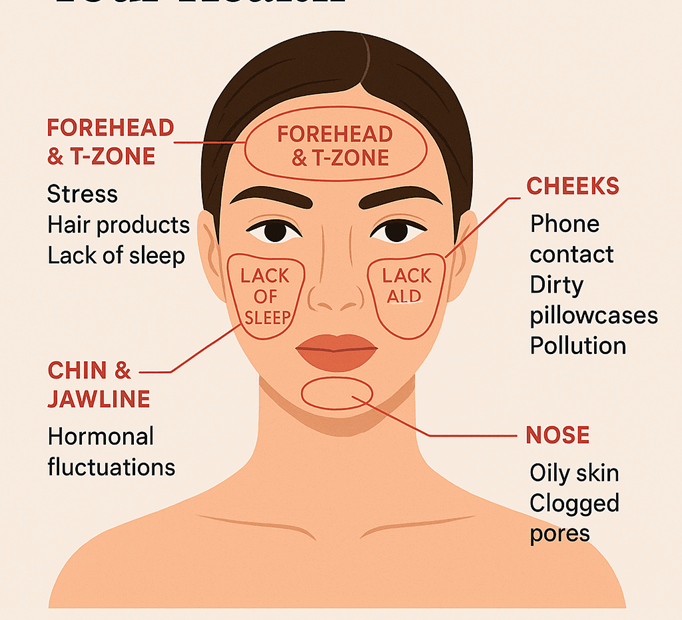 What Your Acne Breakouts Say About Your Health